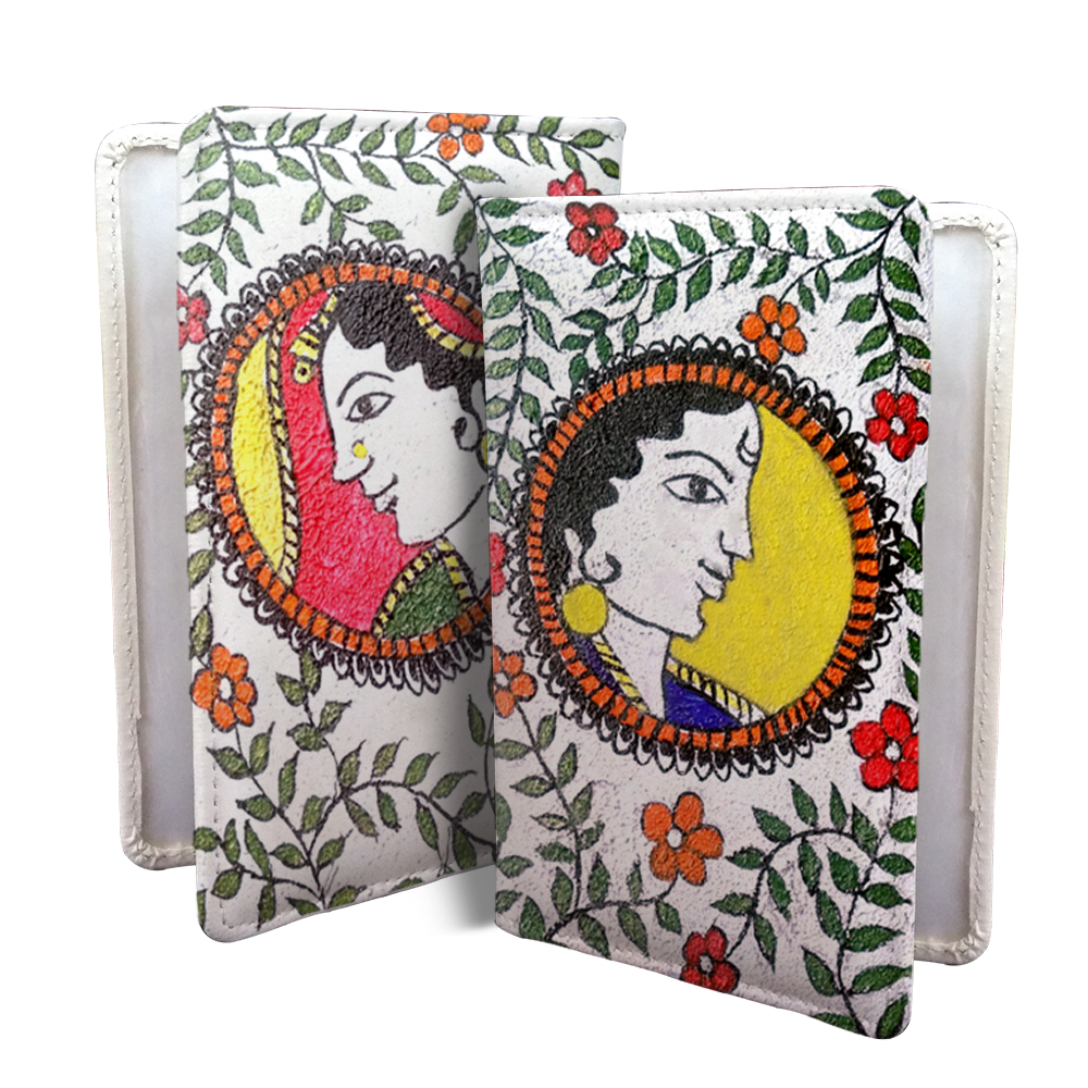 Madhubani Painting on Passport Cover DIY Kit by Penkraft
